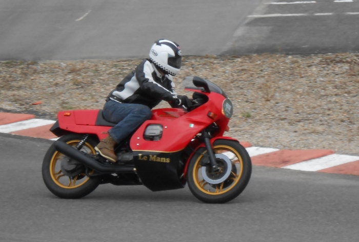 Cafe racer Montlhery Paris France motorcycle tour -